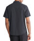 Men's Short Sleeve Seersucker Button-Front Shirt