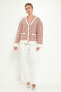 ფოტო #1 პროდუქტის Women's Boucle Cardigan