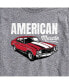 ფოტო #3 პროდუქტის Men's American Muscle Car Short Sleeve T-shirt