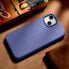 Фото #16 товара Etui z naturalnej skóry do iPhone 14 MagSafe Case Leather pokrowiec jasno fioletowy
