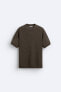 Open-knit t-shirt