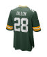 Фото #2 товара Men's AJ Dillon Green Green Bay Packers Game Player Jersey