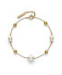 ფოტო #1 პროდუქტის by the Sea Cultivated Pearl Gold-Plated Bracelet