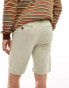 Superdry Officer chino shorts in chateau gray