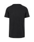 Фото #2 товара Men's Black Philadelphia Eagles Wordmark Rider Franklin T-shirt