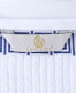 Фото #4 товара Athens Cotton with Greek Scroll and Floral Pattern Assorted, 6 Piece Bath Towel Set