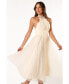 ფოტო #3 პროდუქტის Women's Aletta Halterneck Midi Dress