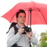 Фото #6 товара Walimex 17830 - Full-sized - Rain umbrella - Round - Red - Fiberglass - PTFE - Polyester