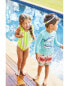 Фото #8 товара Toddler Striped 1-Piece Swimsuit 3T