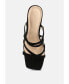 Фото #2 товара Valentina Womens strappy casual block heel sandals