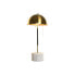Фото #2 товара Декоративная настольная лампа DKD Home Decor Черное Золото Металл Мрамор 50 Вт 220 В 25 х 25 х 58 см