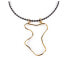 MALAWI necklace #shiny gold 1 u