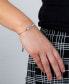 ფოტო #3 პროდუქტის Inspirational Mother, Devoted, Loving and Strong 4 Sided Bar Adjustable Bracelet In Silver Plated