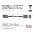 Фото #4 товара Club 3D DisplayPort 2.1 Bi-Directional VESA DP80 Certified Cable 4K120Hz 8K60Hz or 10K30Hz - Cable - Digital/Display/Video