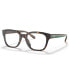 ფოტო #1 პროდუქტის Men's Square Eyeglasses HC6190U
