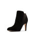 Фото #4 товара Clarks Laina Violet 26155347 Womens Black Suede Ankle & Booties Boots 9.5