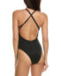 Фото #2 товара Купальник женский Nicole Miller Ribbed Cutout One-Piece