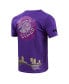 Men's and Women's Purple Teenage Mutant Ninja Turtles Donnie Defender Graphic T-shirt