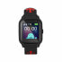 Smartwatch LEOTEC FT1133024 1,3" Black Steel Black/Red Negro, rojo