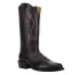 Фото #2 товара R. Watson Boots Brush Off Medium Round Toe Cowboy Mens Black Western Cowboy Boo