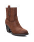 ფოტო #1 პროდუქტის Women's Italian Western Booties By XTI