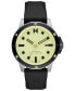 Фото #1 товара Наручные часы Kenneth Cole New York Men's Quartz Classic Black Genuine Leather Watch 42mm.