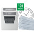 Фото #6 товара Esselte Leitz Shredder IQ Office P4 - Cross shredding - 22.3 cm - 4 x 40 mm - 23 L - 225 sheets - Touch