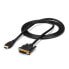 Фото #4 товара StarTech.com 6 ft HDMI to DVI-D Cable - M/M - 1.8 m - HDMI - DVI-D - Male - Male - Straight