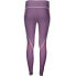 Puma Train Linear Stitched Poly Athletic Leggings Womens Purple Athletic Casual