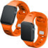 Фото #5 товара 3MK 42/44/45/49 mm Orange - 3mk Silicone Watch Strap for Apple