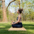Фото #2 товара Navaris Yogamatte aus Kork rutschfeste Matte - Yoga Sportmatte Fitnessmatte mit Tragegurt - 183x61x0,5cm Fitness Gymnastikmatte - Schadstofffrei
