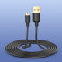 Фото #7 товара Kabel przewód USB - mini USB 5-pinowy pozłacany 0.5m czarny
