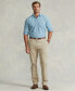 ფოტო #4 პროდუქტის Men's Big & Tall Indigo Chambray Shirt