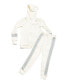 ფოტო #1 პროდუქტის Toddler Boys Zip Front Hoodie and Joggers Set