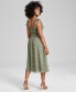 Women's Smocked Ruffle-Strap Midi Dress, Created for Macy's Crushed Oregano, 2XL - фото #2