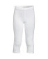 ფოტო #1 პროდუქტის Big Girls Plus School Uniform Tough Cotton Capri Leggings