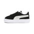 Фото #3 товара Puma Suede Classic Xxi Ac Slip On Toddler Boys Black Sneakers Casual Shoes 3808