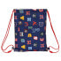 Фото #3 товара Сумка-рюкзак на веревках Mickey Mouse Clubhouse Only one Тёмно Синий (26 x 34 x 1 cm)