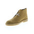 Фото #8 товара Clarks Desert Boot 2 26161346 Mens Brown Suede Lace Up Chukkas Boots