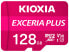 Фото #1 товара Карта памяти Kioxia Exceria Plus 128GB MicroSDXC UHS-I 100 MB/s