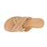 Фото #4 товара TOMS Viv Geometric Embossed Flat Womens Beige Casual Sandals 10011782