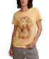 Women's Aries Classic Crewneck Cotton Short-Sleeve T-Shirt