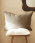 Фото #8 товара Plain linen cushion cover