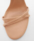 Фото #3 товара Women's Strappy Heeled Sandals