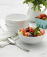 Фото #4 товара Everyday Whiteware Soup Cereal Bowl 4 Piece Set