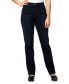 ფოტო #1 პროდუქტის Petite New Amanda High Rise Straight Jeans