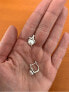 Elegant pearl earrings with zircons SVLE0913XH2P100