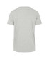 Men's Gray Distressed Detroit Lions Ringtone Franklin T-shirt