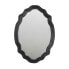 Wall mirror Romimex Black Wood 61 x 86 x 3 cm