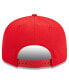 Фото #4 товара Men's Red Houston Rockets Golden Tall Text 9FIFTY Snapback Hat